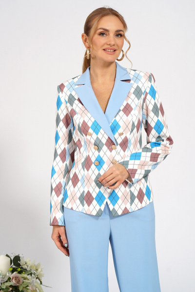 Брюки, жакет Alani Collection 2074 - фото 7