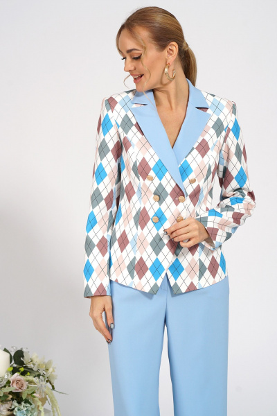 Брюки, жакет Alani Collection 2074 - фото 4