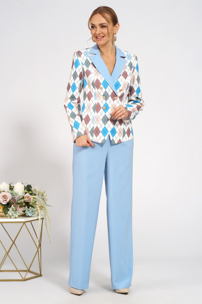 Брюки, жакет Alani Collection 2074 - фото 2