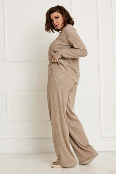 Брюки, джемпер BegiModa 3059 песок - фото 4