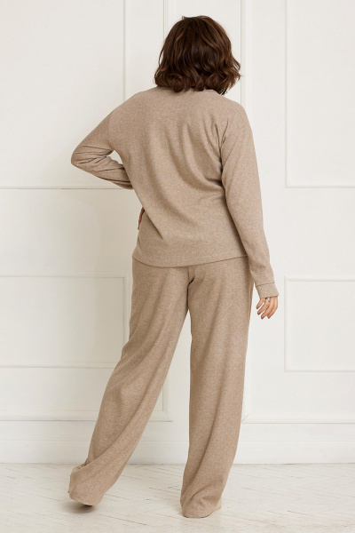 Брюки, джемпер BegiModa 3059 песок - фото 3