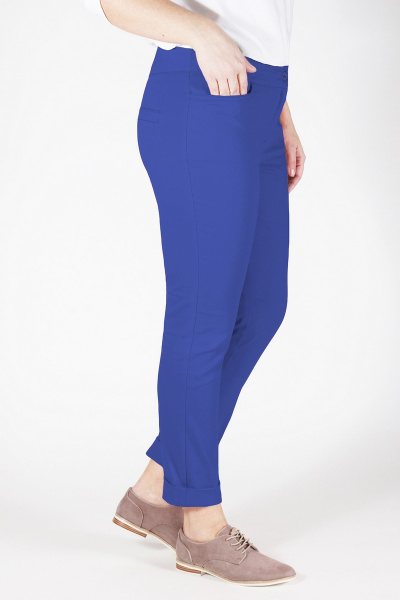 Брюки Mirolia 391 васильковый - фото 2