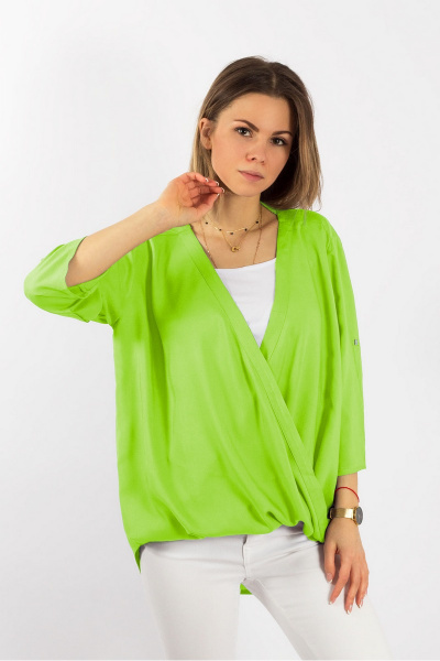 Блуза, топ Mirolia 529 яблоко - фото 1
