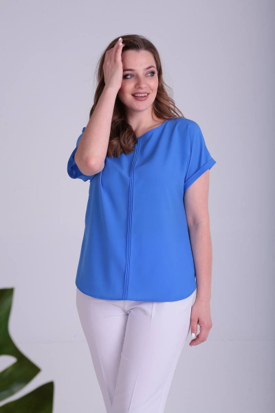 Блуза Bliss 8597 василек - фото 2