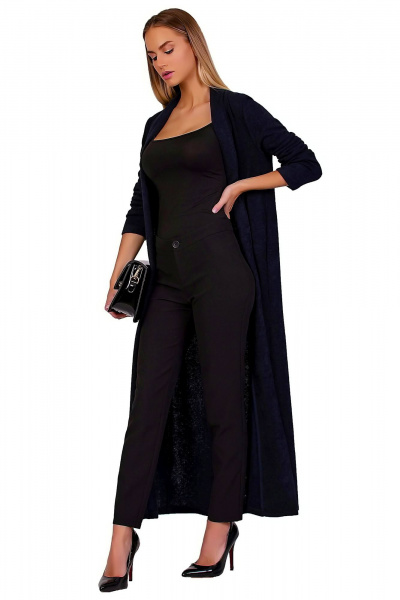 Кардиган F de F 2028 темно-синий - фото 1