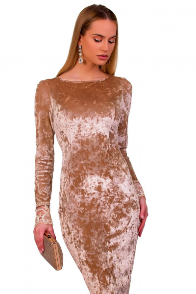 Платье F de F 2506 песочный - фото 2