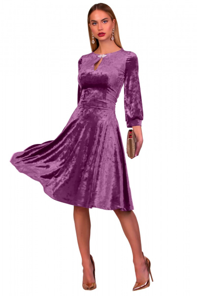 Платье F de F 2573 лиловый - фото 4