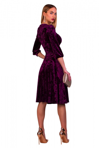 Платье F de F 2584 баклажановый - фото 2