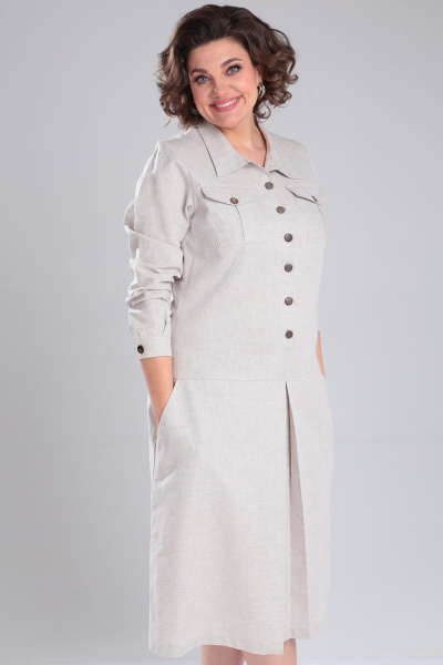 Платье Celentano lite 5017.1 натуральный - фото 8