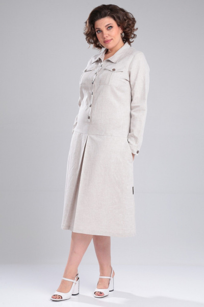 Платье Celentano lite 5017.2 натуральный - фото 3