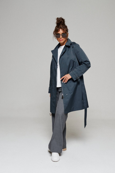 Плащ Beautiful&Free 6164 графит - фото 4