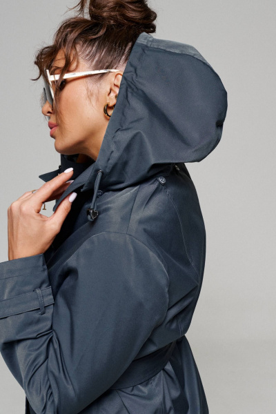 Плащ Beautiful&Free 6164 графит - фото 10