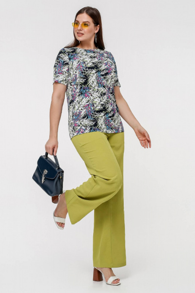 Майка La rouge 3342 тропики-набивной - фото 3