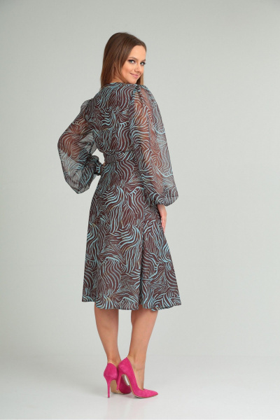 Платье Le Collect 387 мультиколор - фото 5