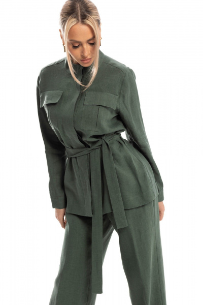 Брюки, жакет Golden Valley 6481 зеленый - фото 3