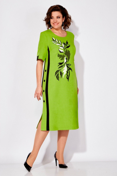 Платье Tellura-L 1725 салатовый - фото 8