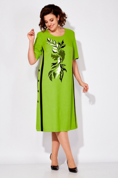 Платье Tellura-L 1725 салатовый - фото 7