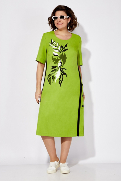 Платье Tellura-L 1725 салатовый - фото 1