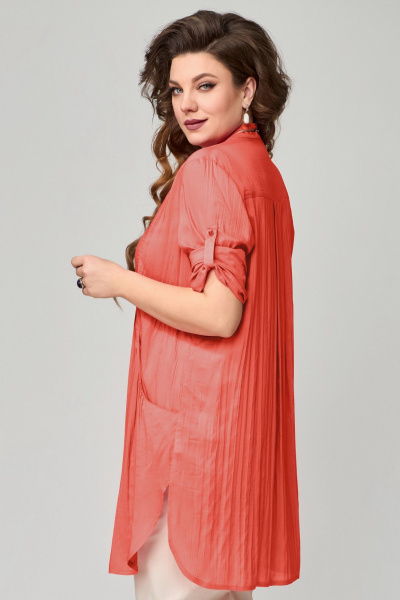 Комплект двойка джинс и хлопок для демисезона Fita 1513 оранж+бежевый - фото 6