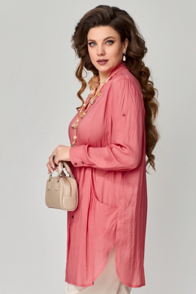 Туника Fita 20421 коралл - фото 8