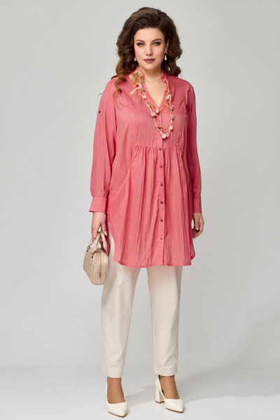 Туника Fita 20421 коралл - фото 7