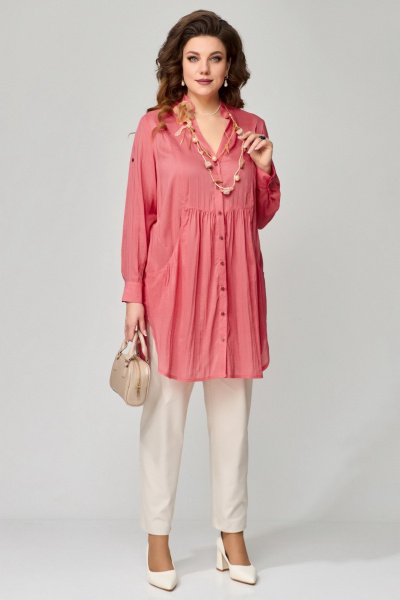 Туника Fita 20421 коралл - фото 5
