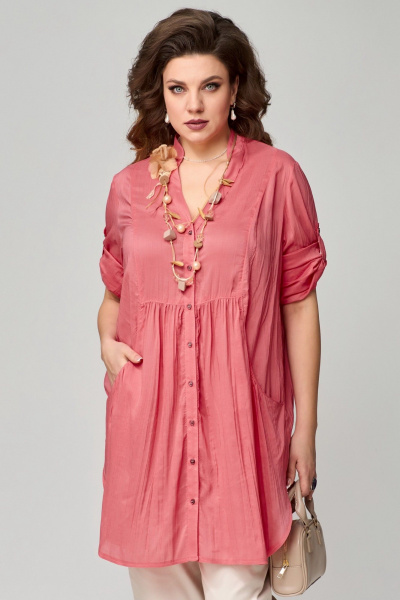 Туника Fita 20421 коралл - фото 3