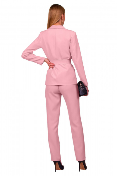 Брюки из текстиля в составе костюма F de F 3422-1 пудровый - фото 4