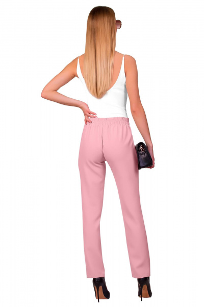 Брюки из текстиля в составе костюма F de F 3422-1 пудровый - фото 2