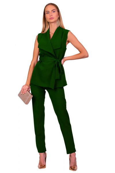 Брюки, жилет F de F 5262 зеленый - фото 1