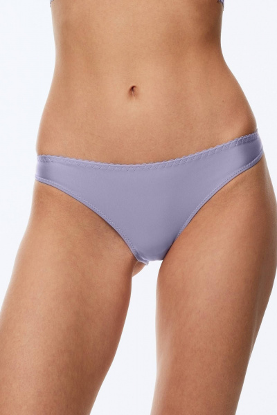 Трусы-слипы из трикотажа и кружева с низкой линией талии Леди Леда 311-296 - фото 2