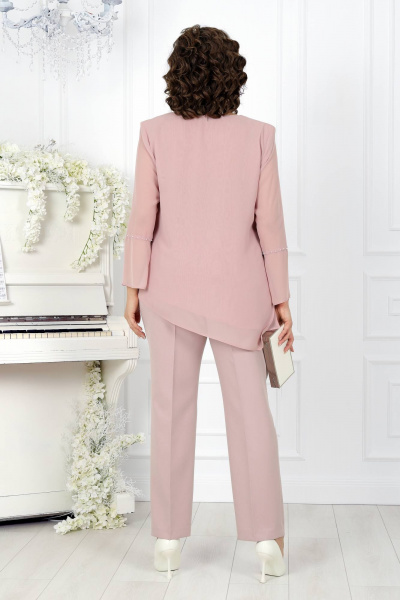 Блуза, брюки Ninele 2273 пудра - фото 8