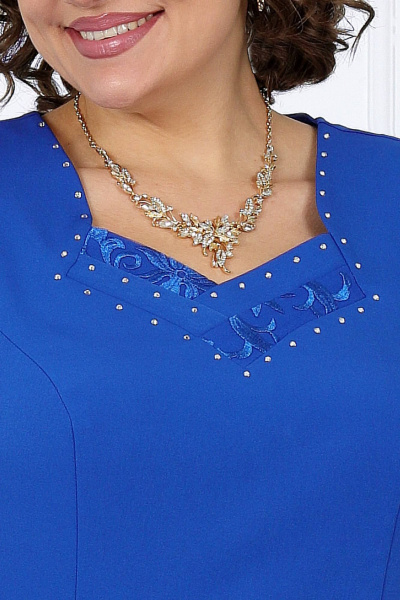 Кардиган, платье Ninele 5907 василек - фото 11