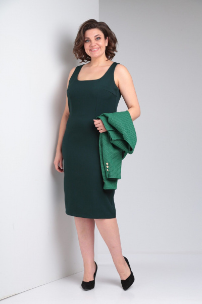 Жакет, платье Takka Plus 24-217 - фото 18