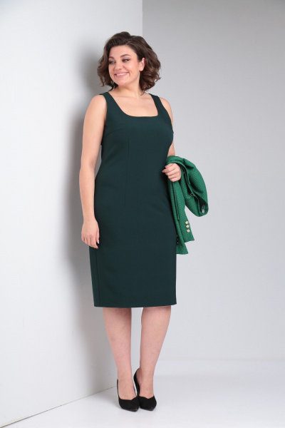 Жакет, платье Takka Plus 24-217 - фото 17