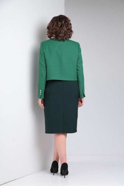 Жакет, платье Takka Plus 24-217 - фото 11