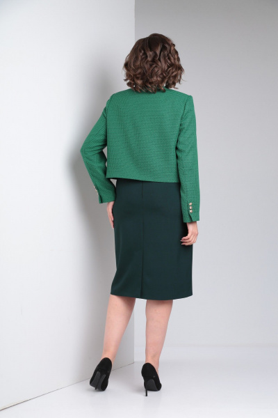 Жакет, платье Takka Plus 24-217 - фото 10