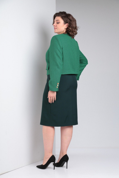 Жакет, платье Takka Plus 24-217 - фото 8