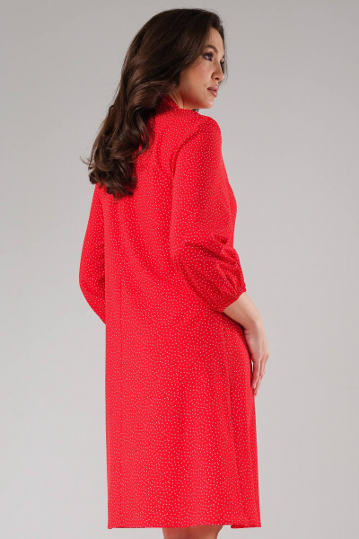 Платье А-образного силуэта с разрезом из лёгкого текстиля Avanti 1623 - фото 3