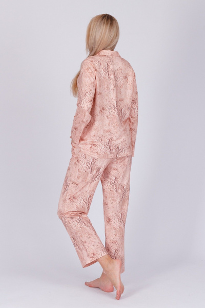 Брюки и рубашка из вискозы и трикотажа для круглый год Belarusachka СД4341Р актиния - фото 4