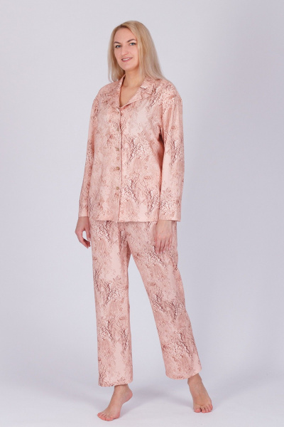 Брюки и рубашка из вискозы и трикотажа для круглый год Belarusachka СД4341Р актиния - фото 1