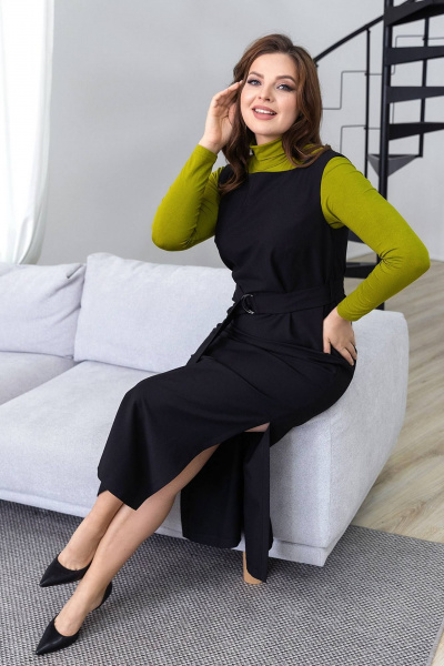 Сарафан Daloria 1991 черный - фото 10