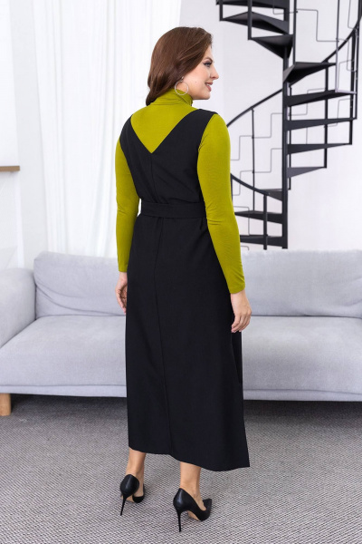 Сарафан Daloria 1991 черный - фото 2