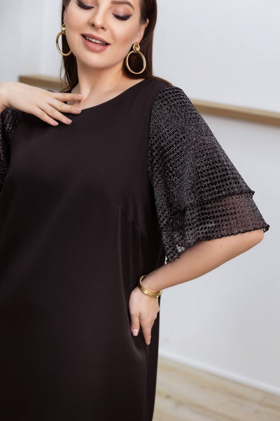 Платье Daloria 2046 черный - фото 4