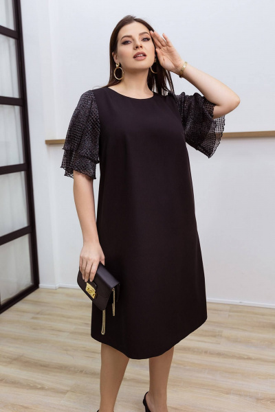 Платье Daloria 2046 черный - фото 1