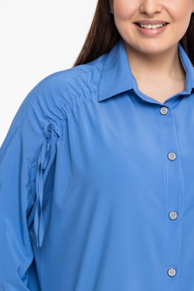 Блуза Avila 0958 голубой - фото 3