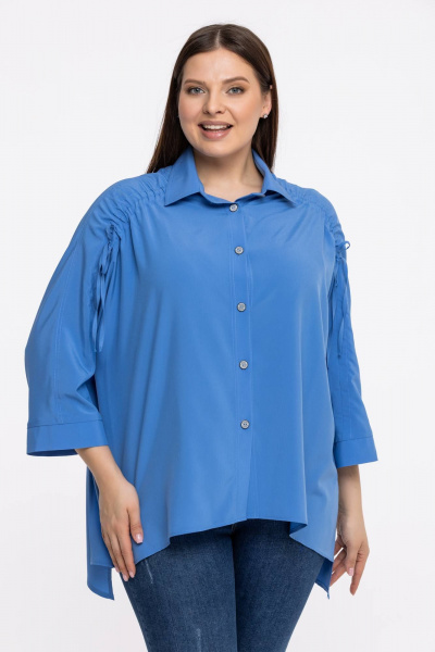Блуза Avila 0958 голубой - фото 1