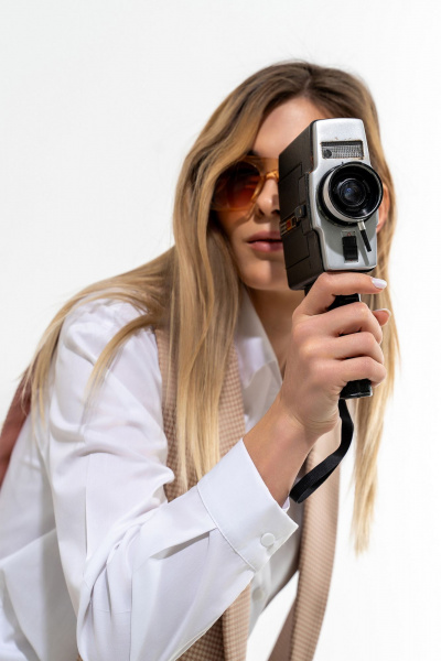 Жилет, рубашка, шорты Luna 146 пье-де-пуль_белый - фото 8