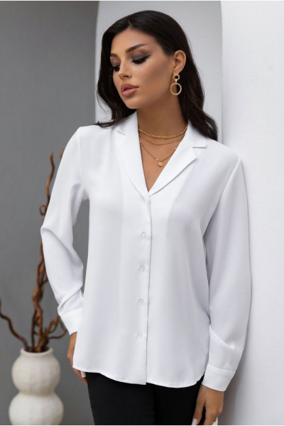 Блуза MIRSINA FASHION 1605 белый - фото 2