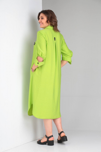 Платье Rishelie 928 салатовый - фото 2